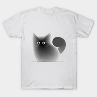 Minimalist cat design T-Shirt